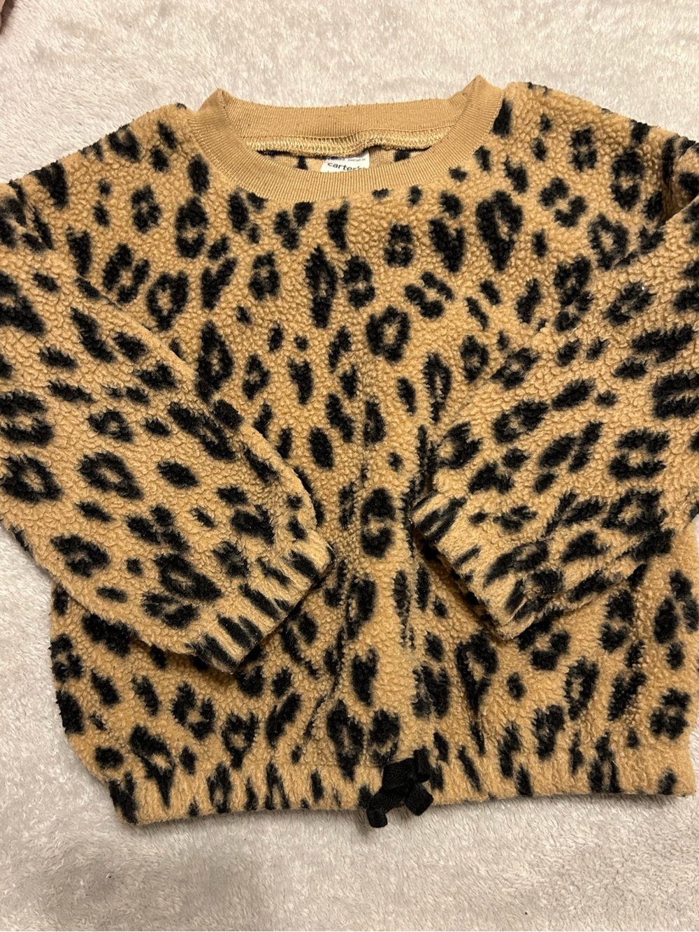 Carter's Leopard Print Sweater